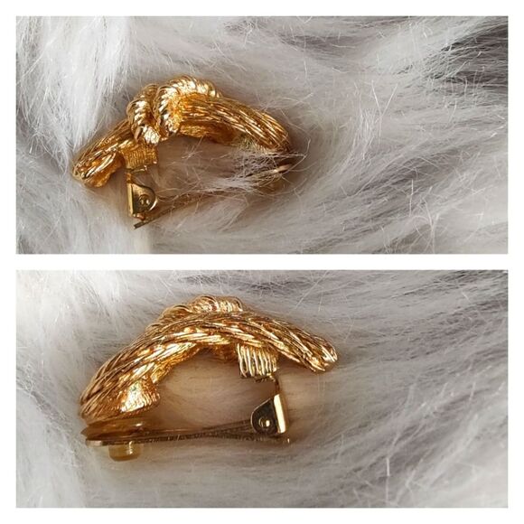 Christian Dior vintage earrings EUC w/COA - Picture 7 of 8
